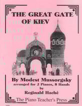 Great Gate of Kiev from Pic-2 P 8h piano sheet music cover